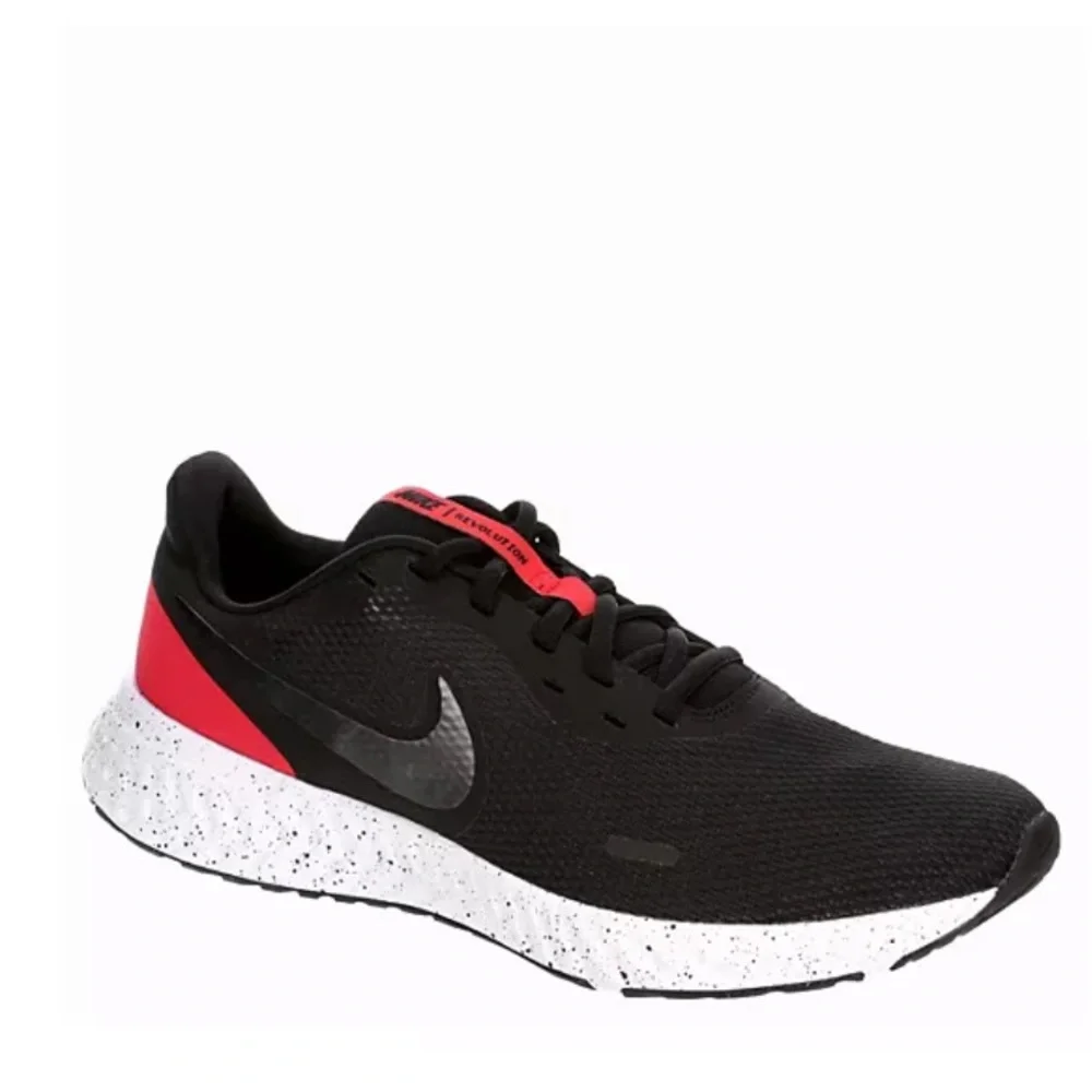 Nike Revolution 5 Running Sneakers Black Size 10 - Picture 1 of 13